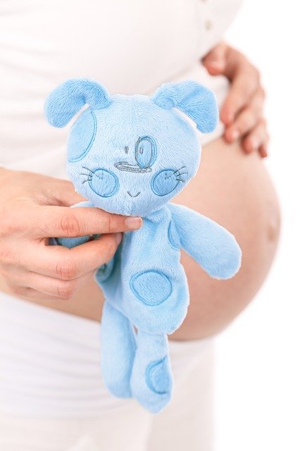 Annonce sexe du bébé avec un doudou